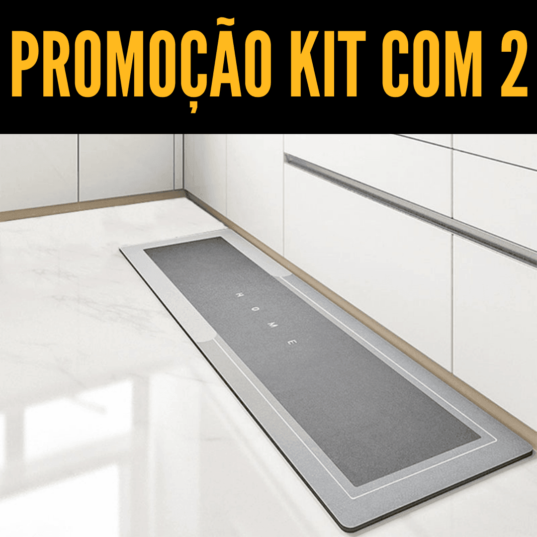 Tapete Antiderrapante e Absorvente Premium PROMOÇÃO DE OUTUBRO