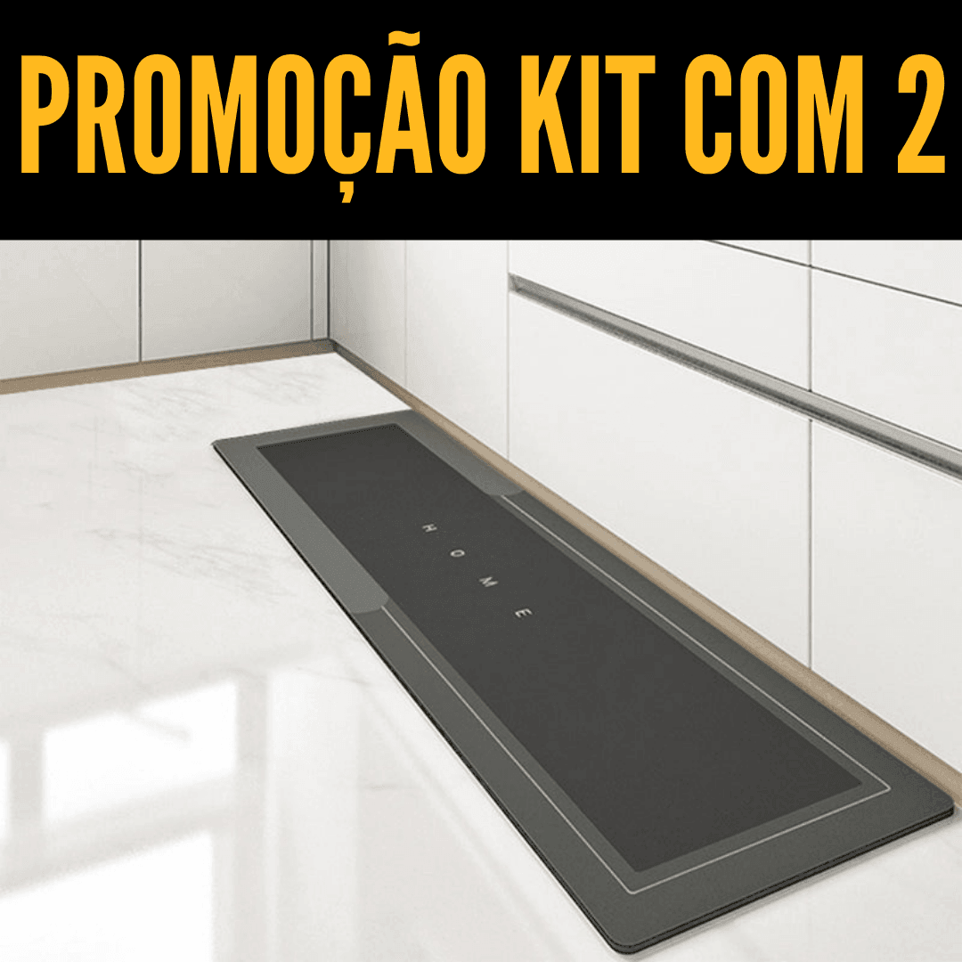 Tapete Antiderrapante e Absorvente Premium PROMOÇÃO DE OUTUBRO