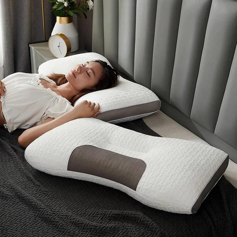 PillowConfort - Tenha Noites de Sono Inigualáveis com Suporte Ortopédico Premium - PROMOÇÃO OUTUBRO