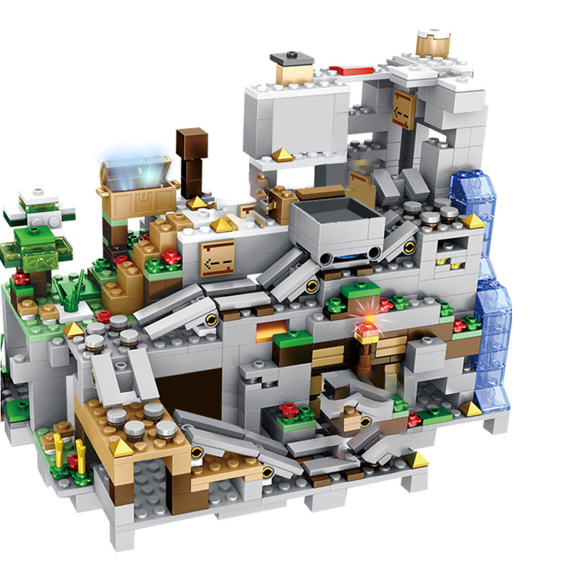 Caverna da Montanha Minecraft (1.000 Peças) - PROMOÇÃO OUTUBRO
