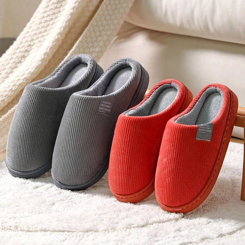 Pantufa Unissex de Inverno para Adultos Pelúciado