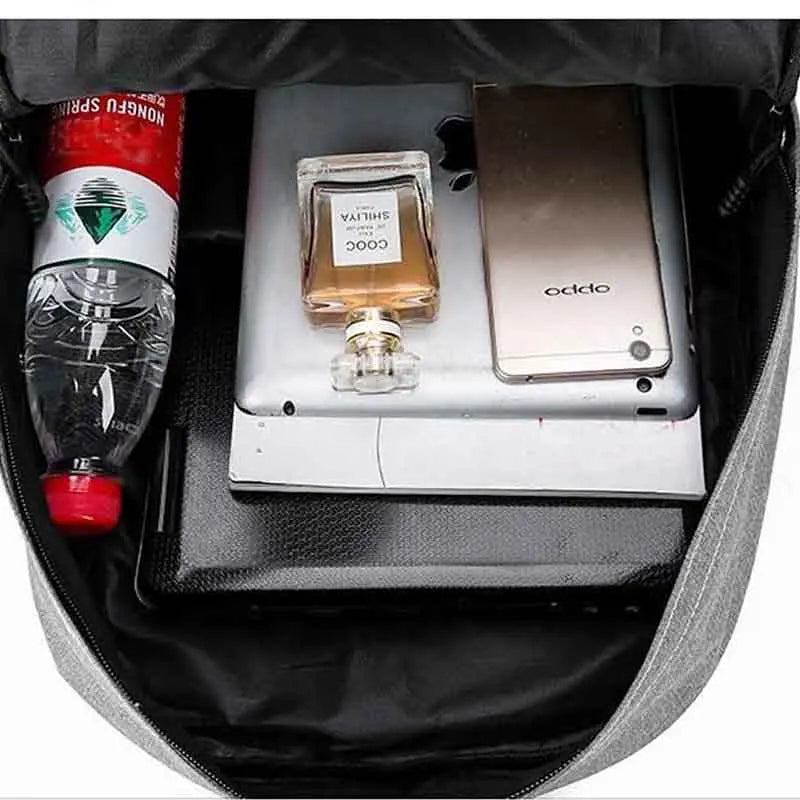 Mochila Escolar Unissex Versátil 15” em Tecido Oxford Lavável para Laptop