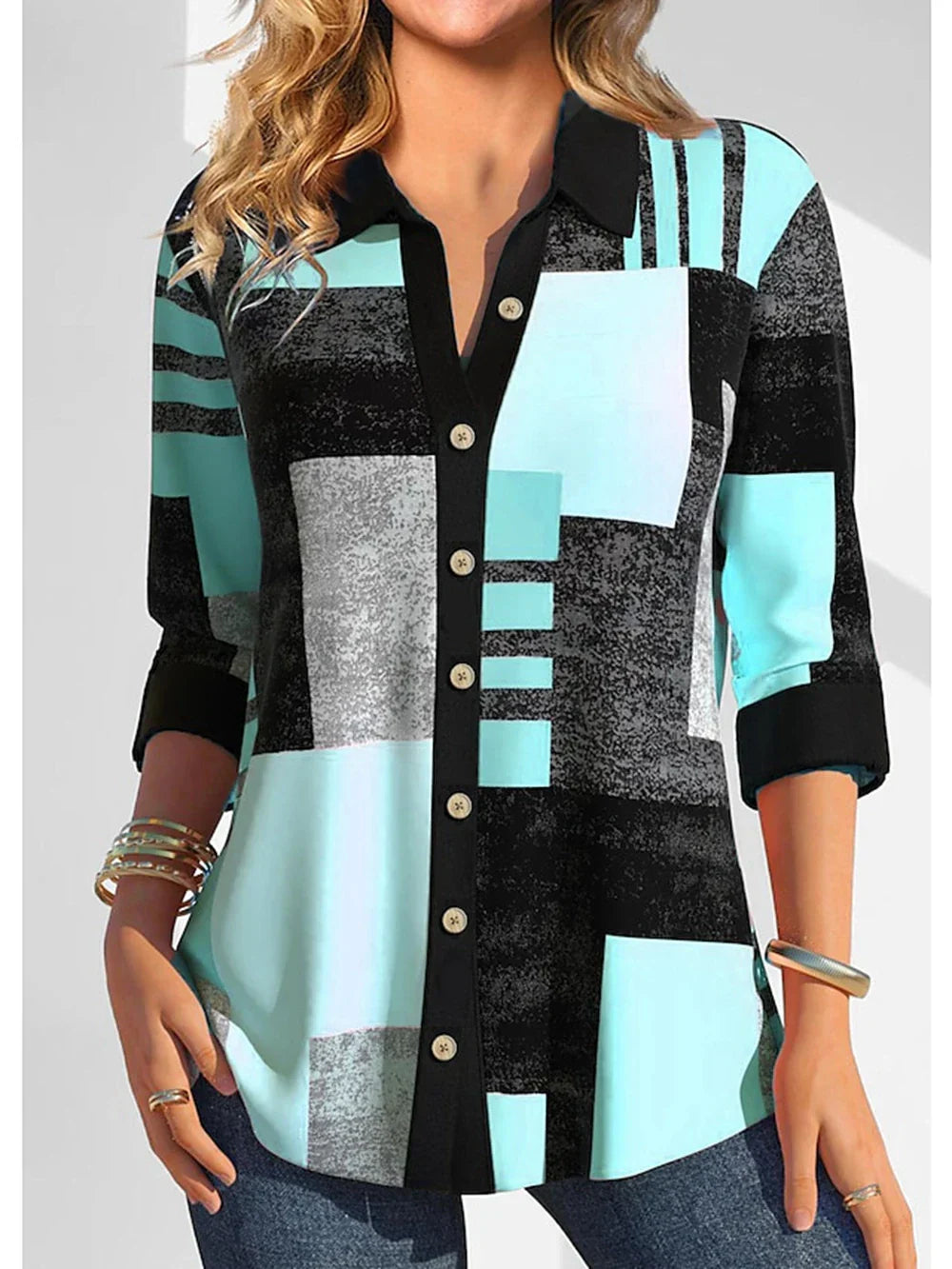 Camisa Feminina Xadrez