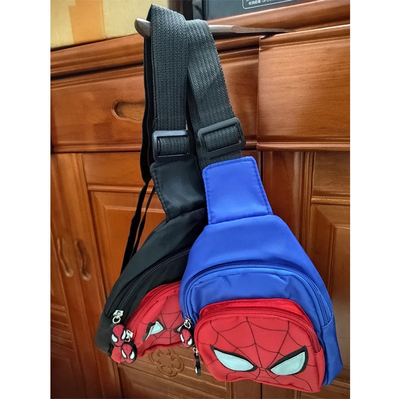 Mochila Infantil Homem-Aranha com Estampa Oficial e Grande Capacidade para Escola — Modelo Unissex