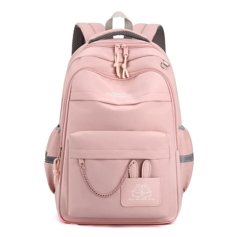 Mochila Escolar Infantil Feminina com Grande Capacidade