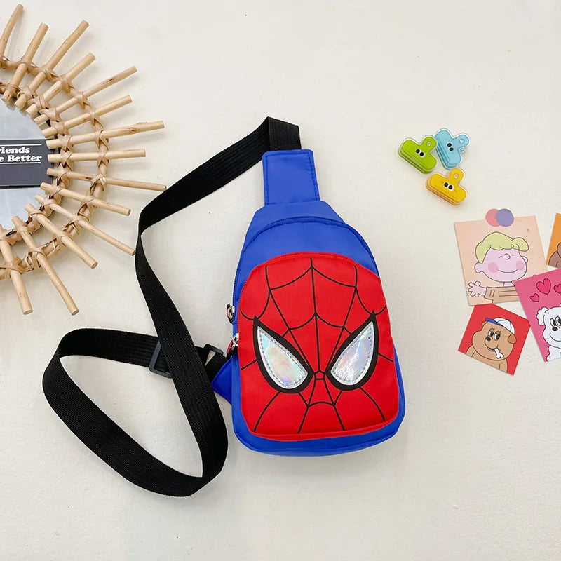 Mochila Infantil Homem-Aranha com Estampa Oficial e Grande Capacidade para Escola — Modelo Unissex