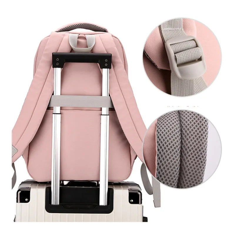 Mochila Escolar Infantil Feminina com Grande Capacidade