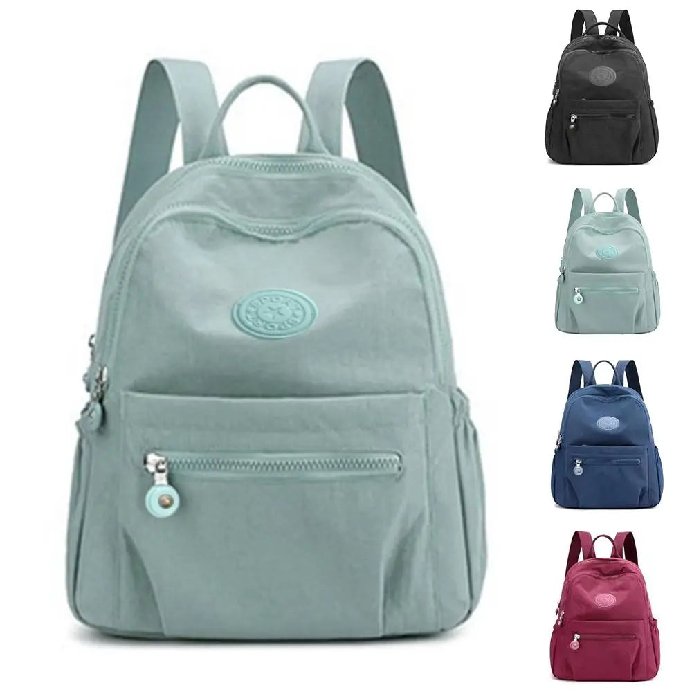 Mochila Casual Leve e Impermeável de Grande Capacidade para Estudantes e Viagem