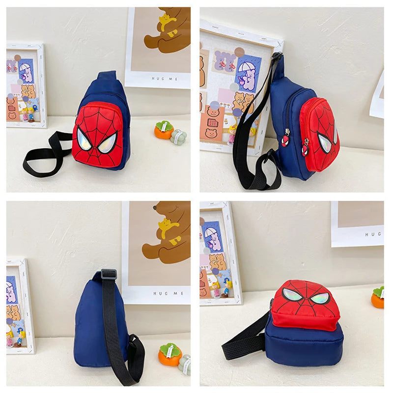 Mochila Infantil Homem-Aranha com Estampa Oficial e Grande Capacidade para Escola — Modelo Unissex