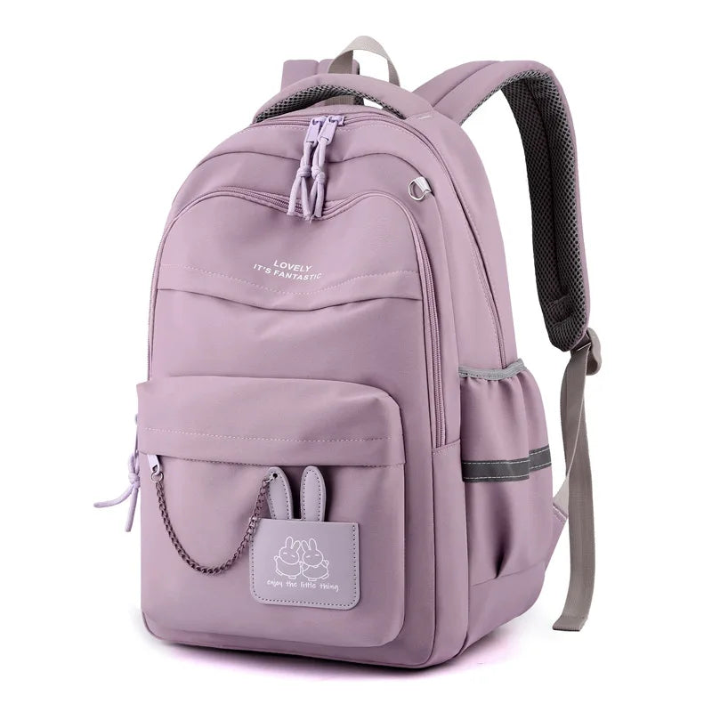 Mochila Escolar Infantil Feminina com Grande Capacidade