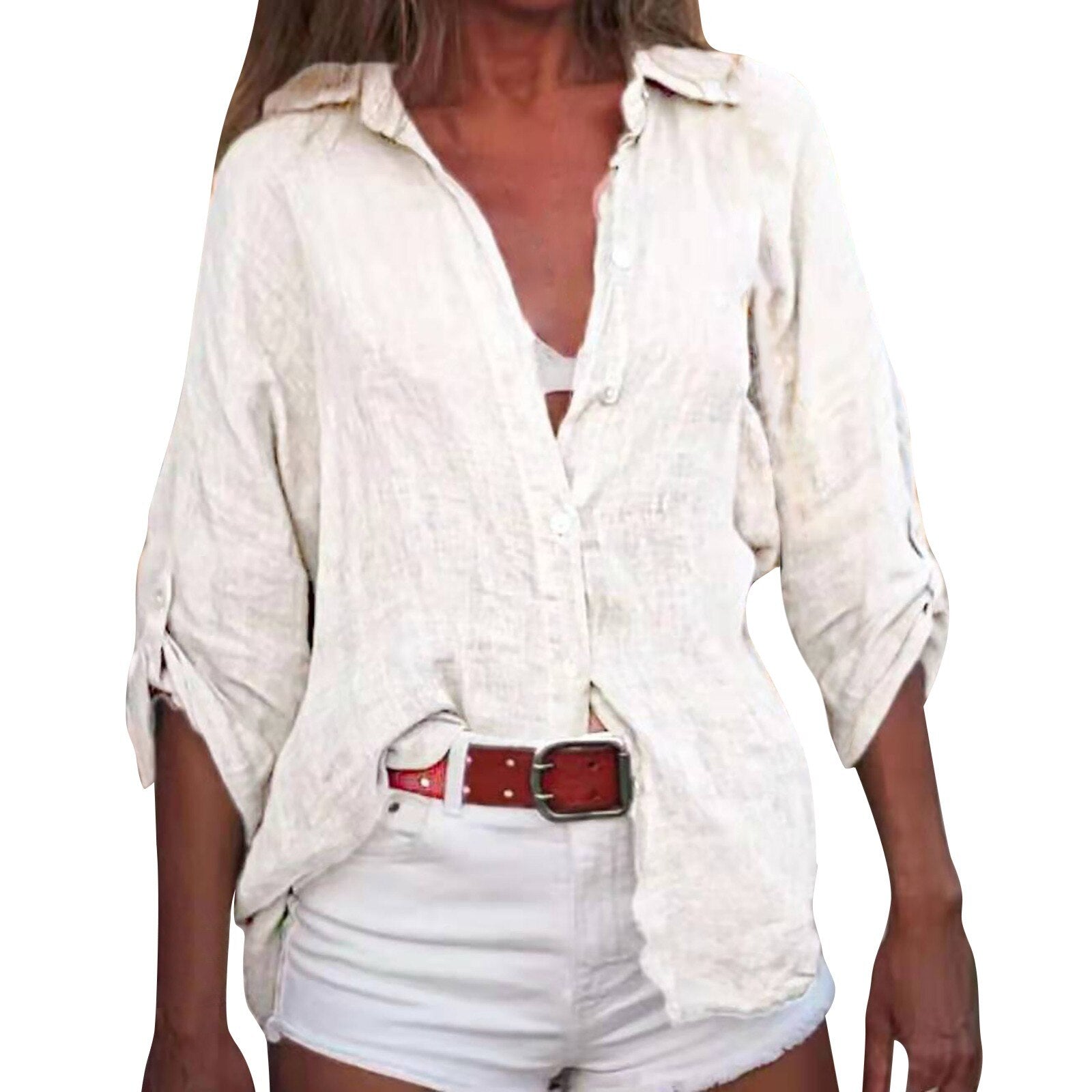 Blusa Feminina de linho Martina
