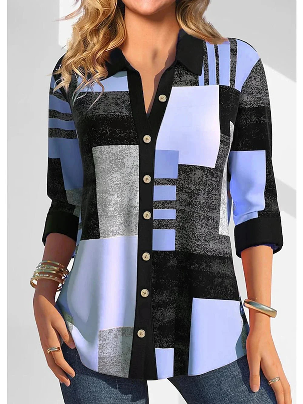 Camisa Feminina Xadrez