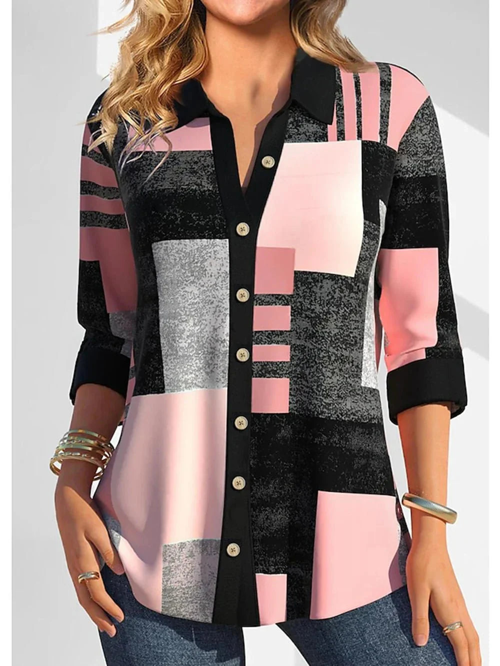 Camisa Feminina Xadrez