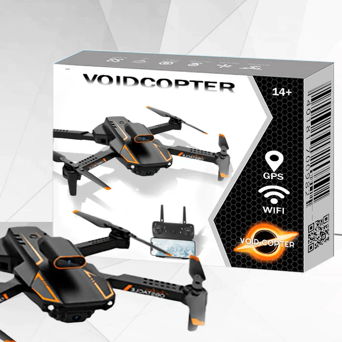 Drone Profissional 5KM com Câmera Dupla 4K HDR - VoidCopter + BRINDES (PROMOÇÃO DE OUTUBRO )