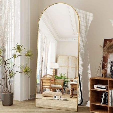 Espelho Pinterest Grande com Suporte e Moldura Dourada - PROMOÇÃO OUTUBRO