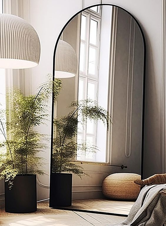 Espelho Pinterest Grande com Suporte e Moldura Dourada - PROMOÇÃO OUTUBRO
