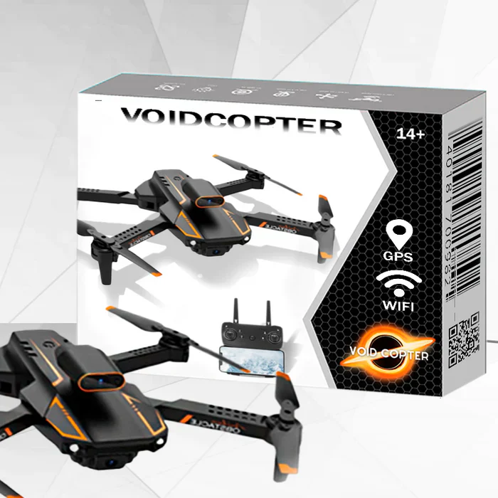 Drone Profissional 5KM com Câmera Dupla 4K HDR + VoidCopter + BRINDES - PROMOÇÃO OUTUBRO