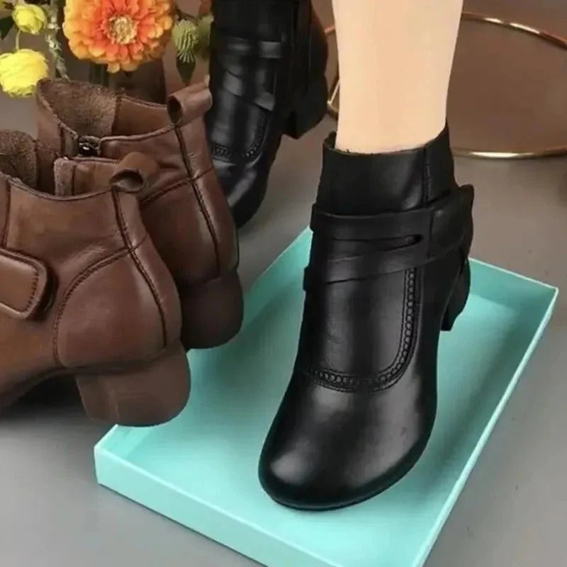 Bota Velluto ComfortFit – Estilo Inverno com Tecnologia Ortopédica