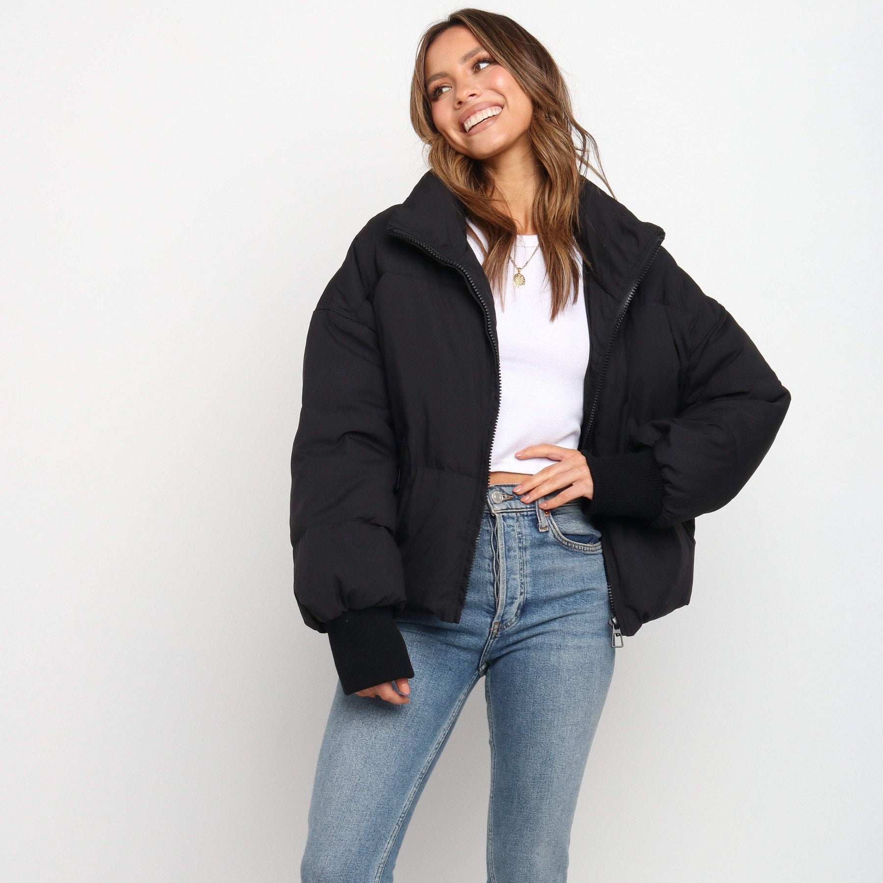 Jaqueta Puffer Feminina Gisele