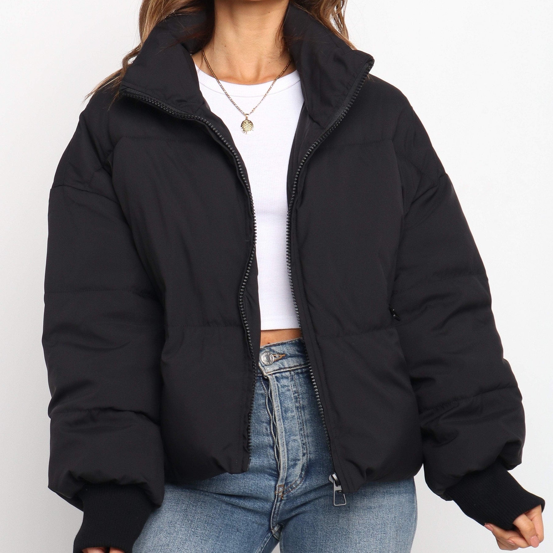Jaqueta Puffer Feminina Gisele