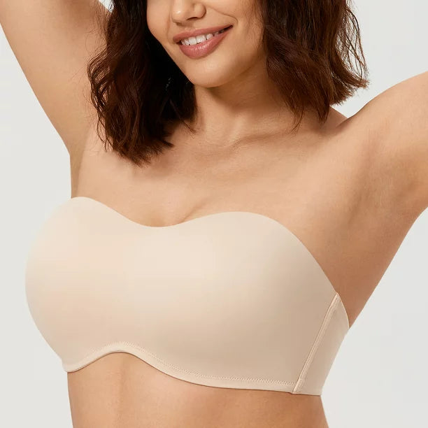 Sutiã Comfort Tomara que Caia - Sustentação Perfeita Sem Alças - [COMPRE 1 LEVE 2] - Lojas Milana