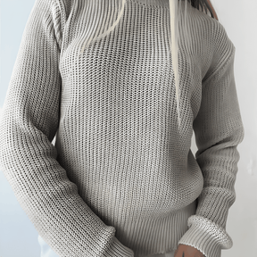 Suéter Feminino de Tricot Creme