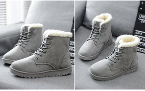 Bota de Camurça Feminina de Inverno | Soft Confort