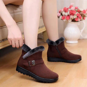 Bota de Inverno Feminina Aveludada | LuxeVelvet