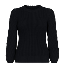 Suéter Feminino de Tricot Preto