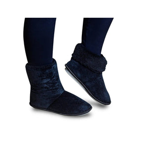 Pantufa Bota de Inverno Unissex Peluciada e Antiderrapante