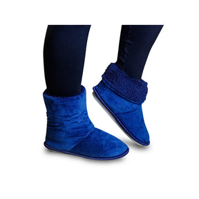 Pantufa Bota de Inverno Unissex Peluciada e Antiderrapante