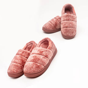 Pantufa de Pelúcia Feminina Antiderrapante