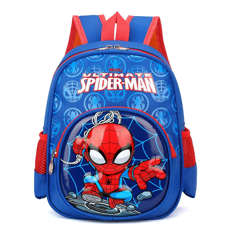 Mochila Infantil Homem-Aranha para Meninos com Alças Duplas