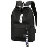 Mochila Escolar Unissex de Grande Capacidade Estilo Coreano