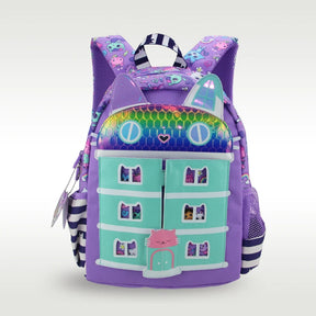 Mochila Infantil Gabby’s Dollhouse com Alças Confortáveis e Tamanho 14”