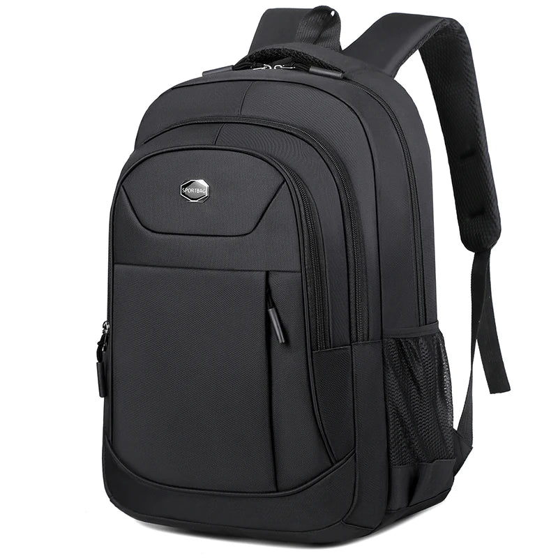 Mochila Masculina em Oxford Impermeável para Notebook com Design Executivo