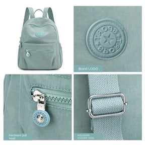 Mochila Casual Leve e Impermeável de Grande Capacidade para Estudantes e Viagem