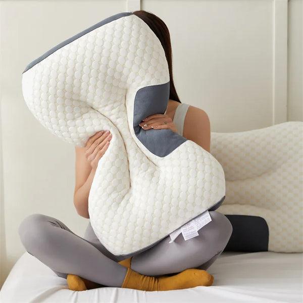 PillowConfort - Tenha Noites de Sono Inigualáveis com Suporte Ortopédico Premium - PROMOÇÃO OUTUBRO