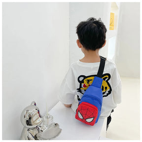 Mochila Infantil Homem-Aranha com Estampa Oficial e Grande Capacidade para Escola — Modelo Unissex