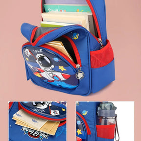 Mochila Infantil Homem-Aranha para Meninos com Alças Duplas