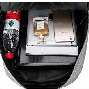 Mochila Escolar Unissex Versátil 15” em Tecido Oxford Lavável para Laptop