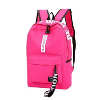 Mochila Escolar Unissex de Grande Capacidade Estilo Coreano