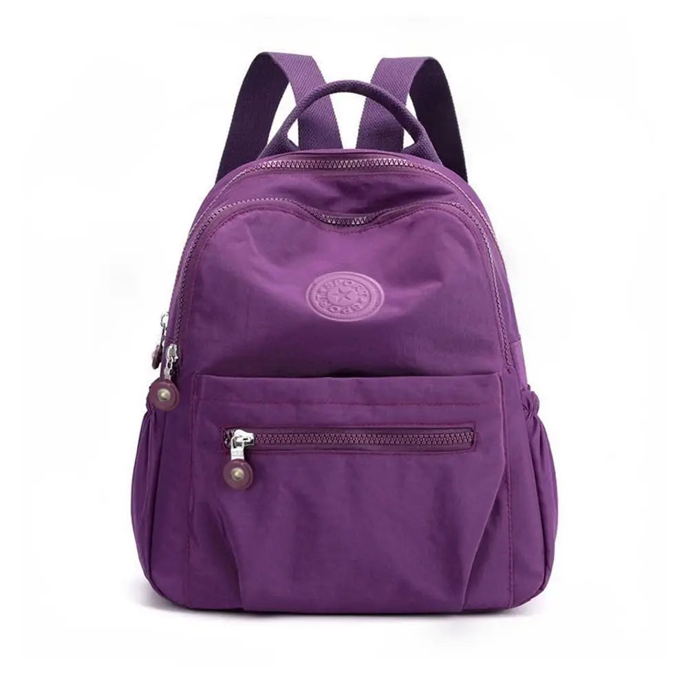 Mochila Casual Leve e Impermeável de Grande Capacidade para Estudantes e Viagem
