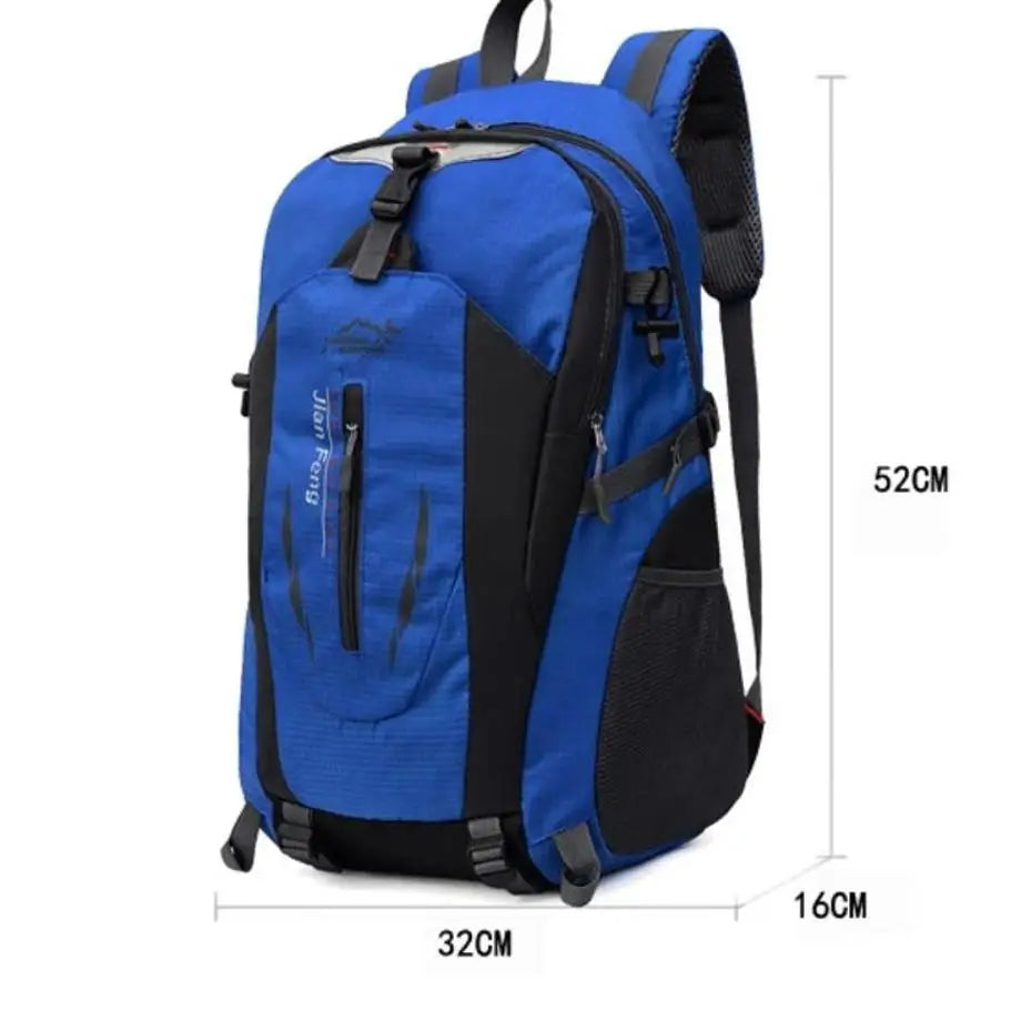Mochila Masculina 40L Leve e Impermeável para Montanhismo, Viagens e Atividades