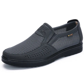 Sapato Mocassim Masculino de Malha Respirável