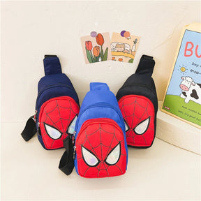 Mochila Infantil Homem-Aranha com Estampa Oficial e Grande Capacidade para Escola — Modelo Unissex