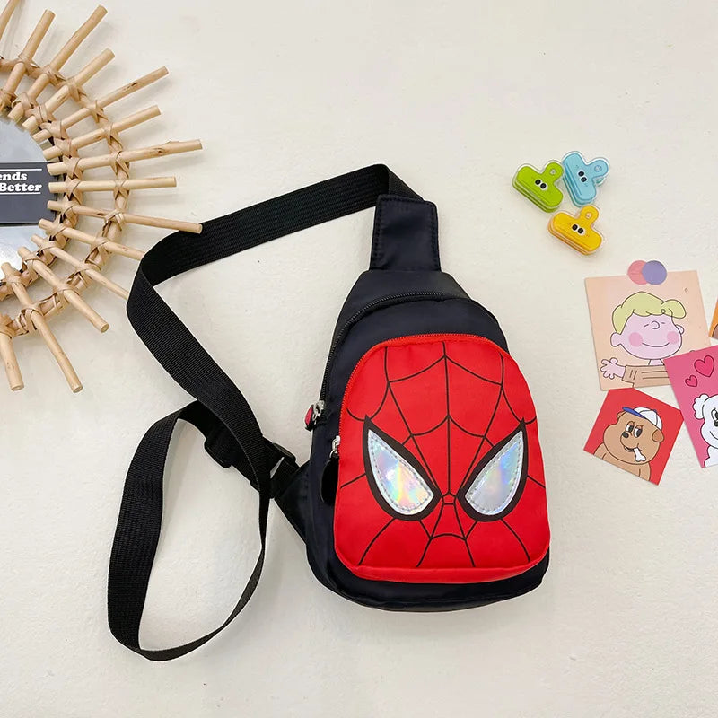 Mochila Infantil Homem-Aranha com Estampa Oficial e Grande Capacidade para Escola — Modelo Unissex