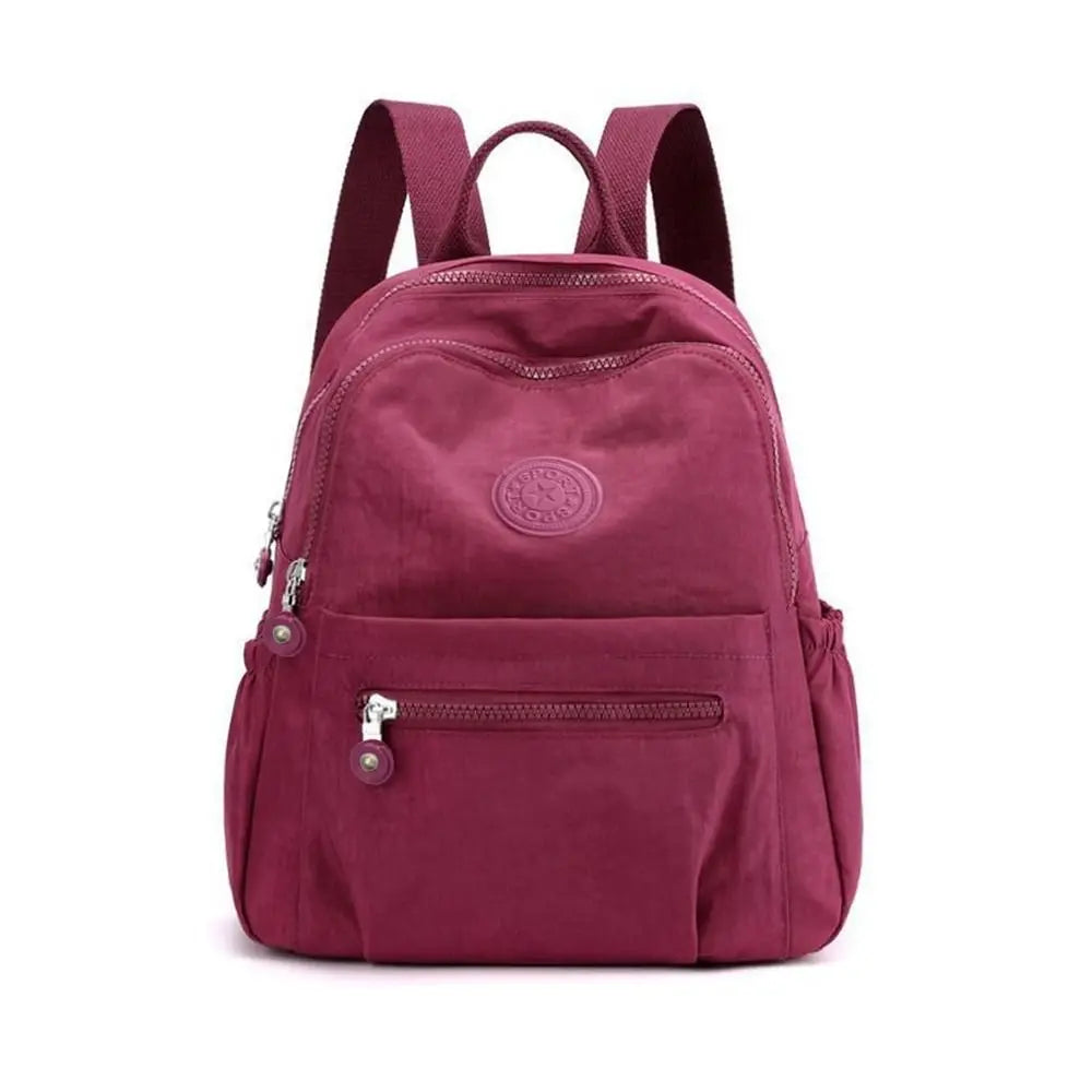 Mochila Casual Leve e Impermeável de Grande Capacidade para Estudantes e Viagem