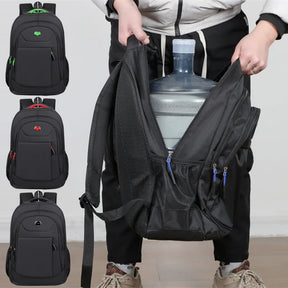 Mochila Masculina em Oxford Impermeável para Notebook com Design Executivo