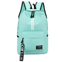 Mochila Escolar Unissex de Grande Capacidade Estilo Coreano